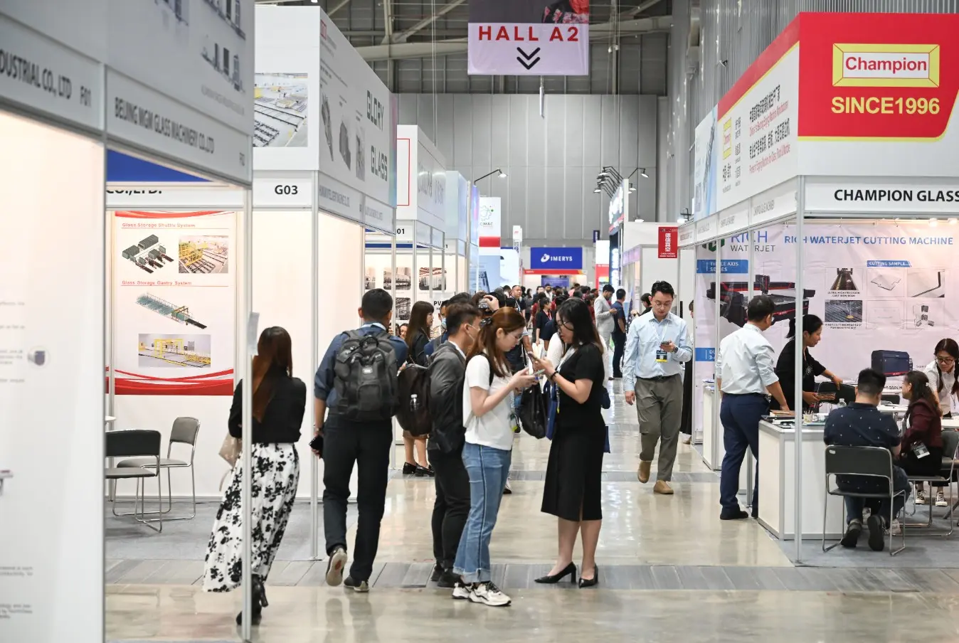 国际涂料工业展现场照片